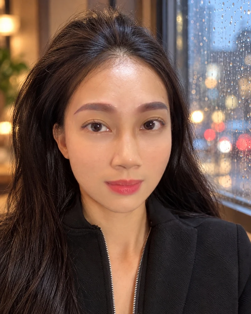 A Jimary client with her real lip colour